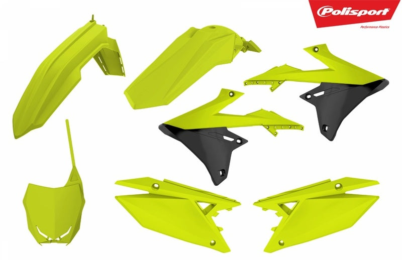 Kit de plástica Polisport RM-Z450 18 Amarillo neón POLISPORT 90783