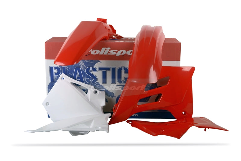 Kit plastica completo POLISPORT Gas Gas rojo/blanco POLISPORT 90197