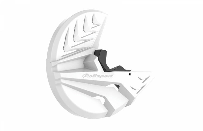 Protectores de horquilla+disco de freno Polisport CRF450/250R 10-14 - Blanco POLISPORT 8155100002
