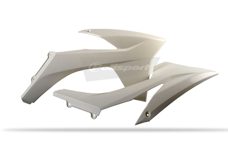 Tapas de radiador POLISPORT blanco KTM POLISPORT 8417400002