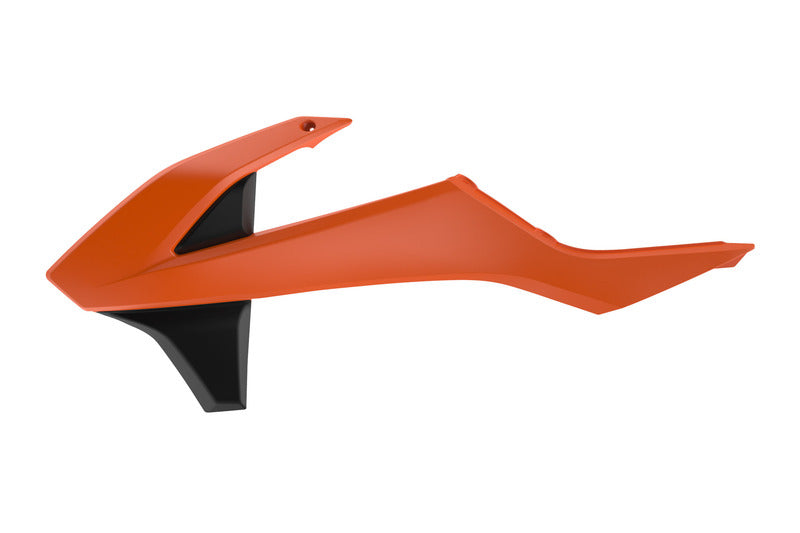 Aletines de radiador Polisport KTM naranja/negro POLISPORT 8417800001