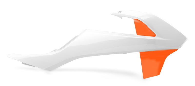 Aletines de radiador Polisport SX65 16-19 Naranja / Blanco POLISPORT 8417900004