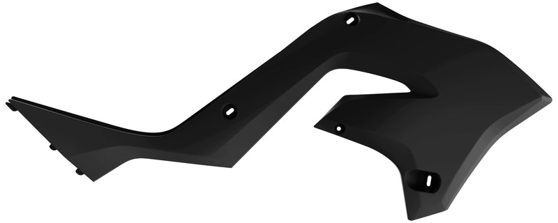 Rejillas de radiador Polisport, negro KX125/250 POLISPORT 8425800002