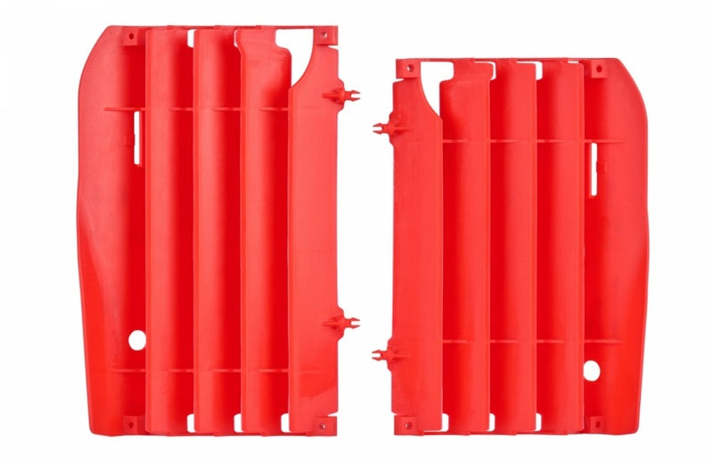 Aletines de radiador POLISPORT Honda rojo 8459900002 POLISPORT 8459900002