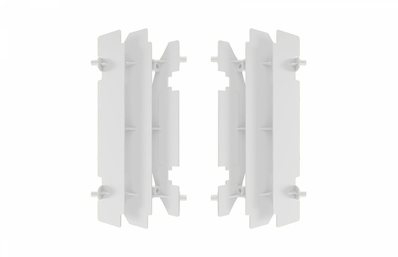 Aletines de radiador Polisport SUZUKI Blanco POLISPORT 8466100001