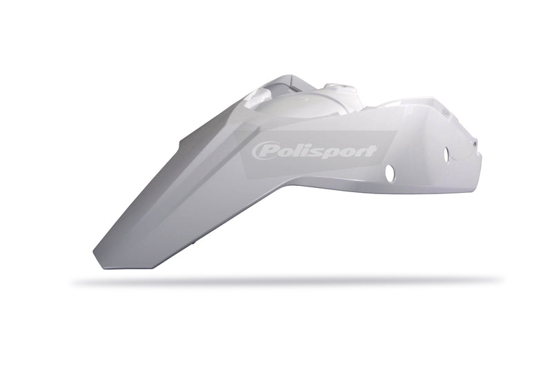Guardabarros trasero + paneles laterales Polisport blanco KTM POLISPORT 8567900013