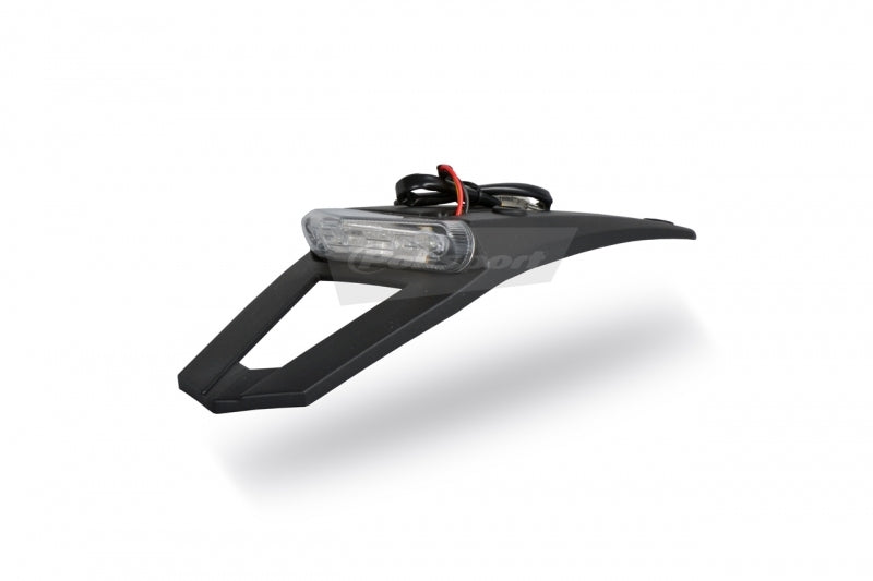 Portamatrículas Polisport negro con luz LED POLISPORT 8569500001