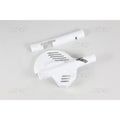 Protector de disco delantero UFO Honda blanco HO02605-041 UFO HO02605-041