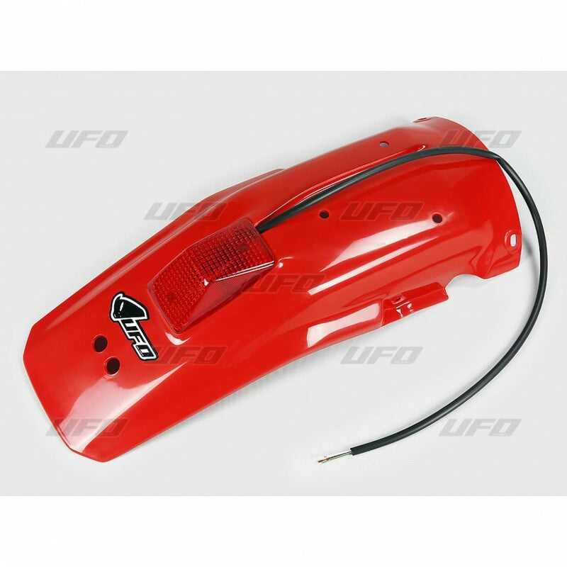 Guardabarros trasero con piloto UFO Honda rojo HO02650-069 UFO HO02650#069