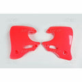 Plásticos laterales de radiador UFO Honda rojo HO02653-061 UFO HO02653-067
