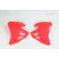 Plásticos laterales de radiador UFO Honda rojo HO02672-067 UFO HO02672#067