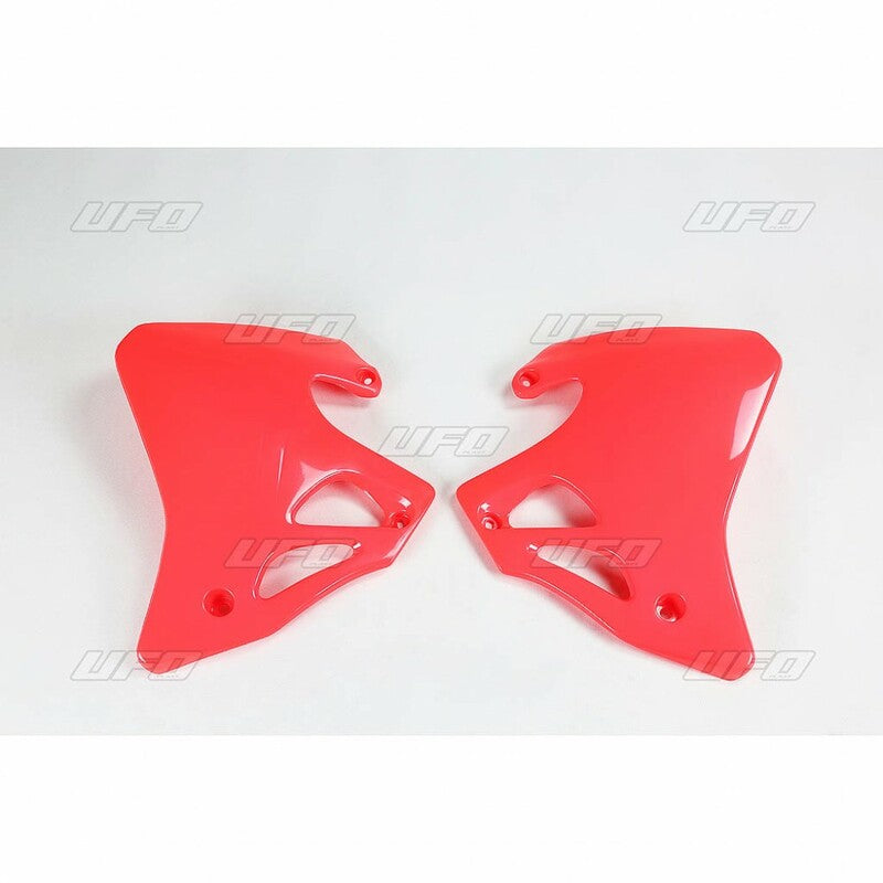 Plásticos laterales de radiador UFO Honda rojo HO02672-067 UFO HO02672#067