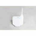 Portanúmeros delantero UFO Honda blanco HO02674-041 UFO HO02674#041
