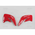 Plásticos laterales de radiador UFO Honda rojo HO03630-070 UFO HO03630#070
