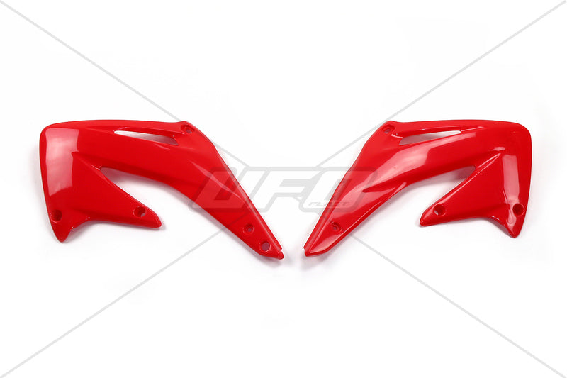 Plásticos laterales de radiador UFO Honda rojo HO03693-070 UFO HO03693#070
