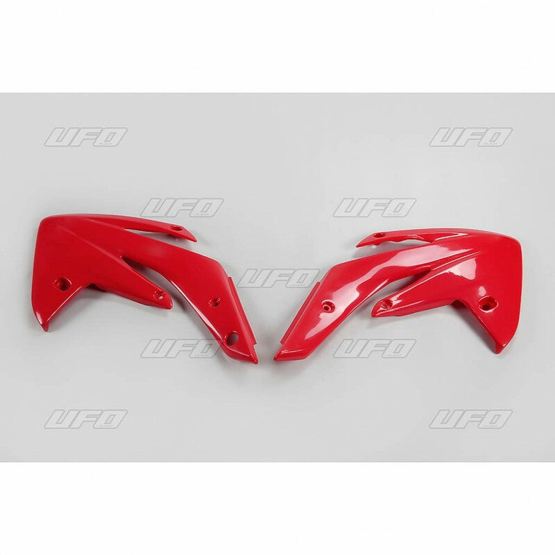 Plásticos laterales de radiador UFO Honda rojo HO04619-070 UFO HO04619#070
