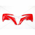 Plásticos laterales de radiador UFO Honda rojo HO04637-070 UFO HO04637#070