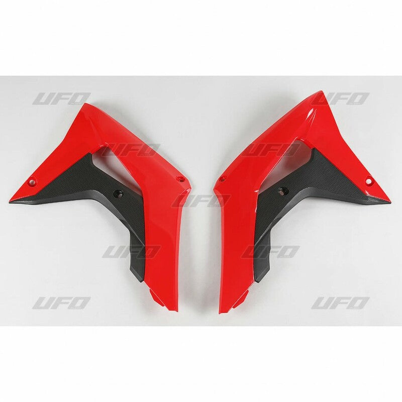 Paneles laterales radiador UFO original 2017 rojo/negro Honda CRF450R UFO HO04682#999