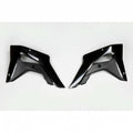 Plásticos laterales de radiador UFO negro Honda CR250RX UFO HO04683#001