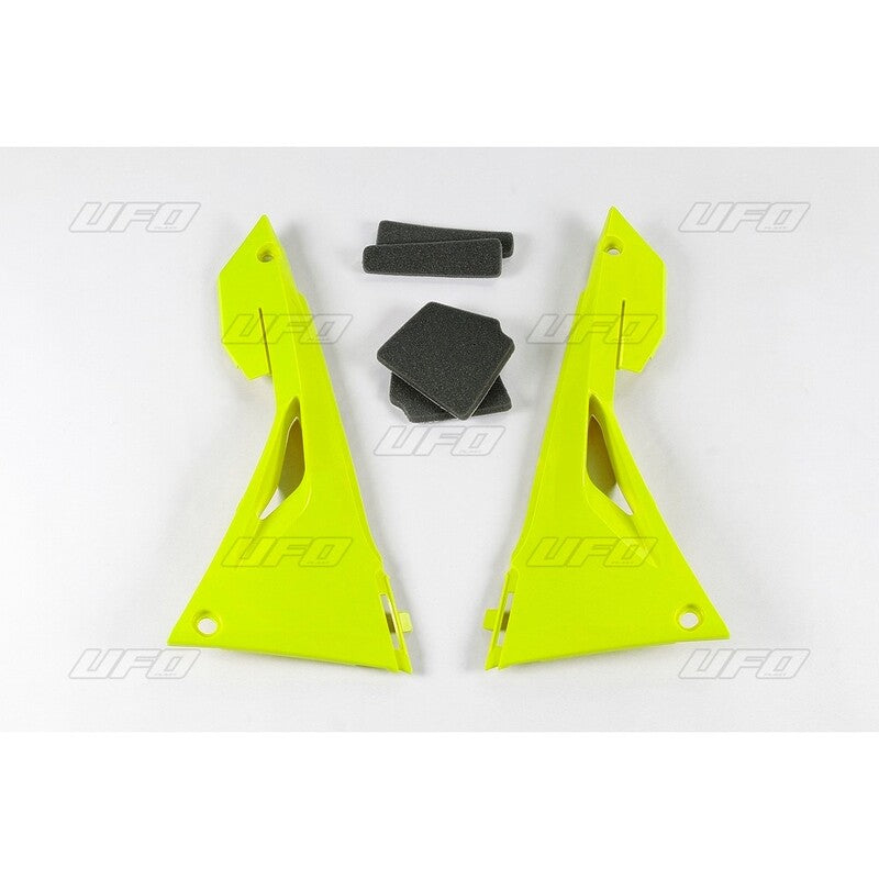 Tapa de caja filtro de aire UFO Honda amarillo fluor HO04685-DFLU UFO HO04685-DFLU