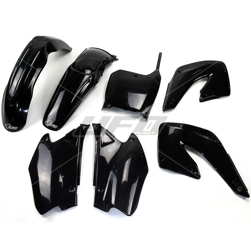 Kit plástica completo UFO Honda negro HOKIT100-001 UFO HOKIT100-001