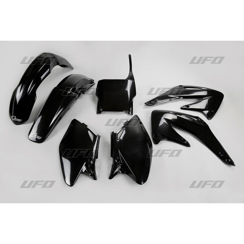 Kit plástica completo UFO Honda negro HOKIT107-001 UFO HOKIT107-001
