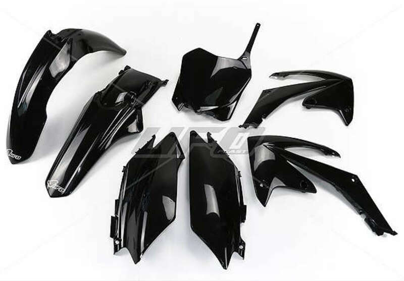 Kit de Plástica UFO Negro Honda CR250R / 450R UFO HOKIT114@001