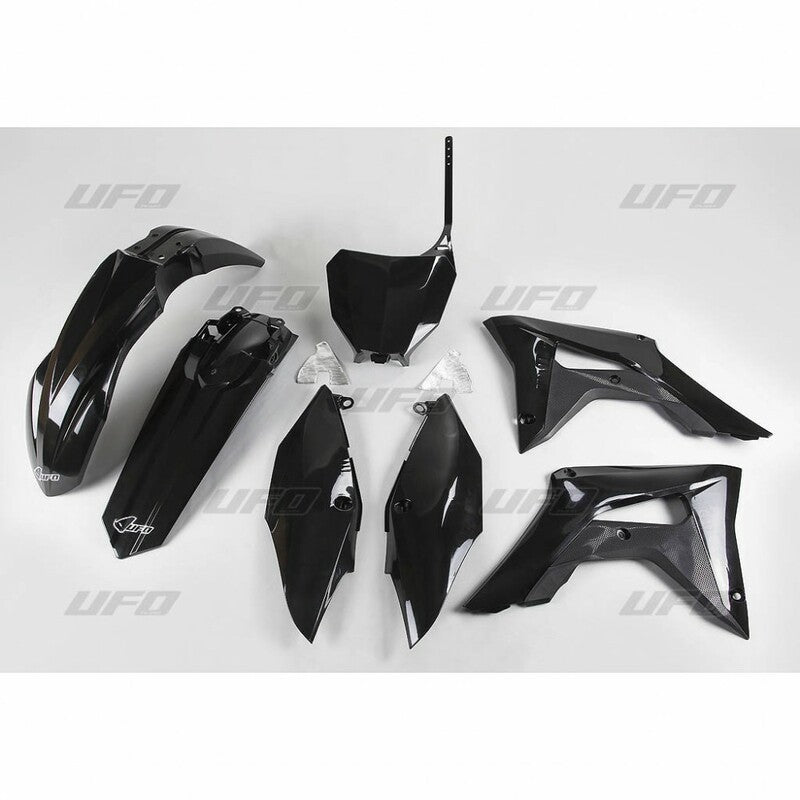 Kit plástica completo UFO Honda negro HOKIT119-001 UFO HOKIT119@001