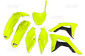 Kit plástica completo UFO Honda amarillo fluor HOKIT119-DFLU UFO HOKIT119@DFLU