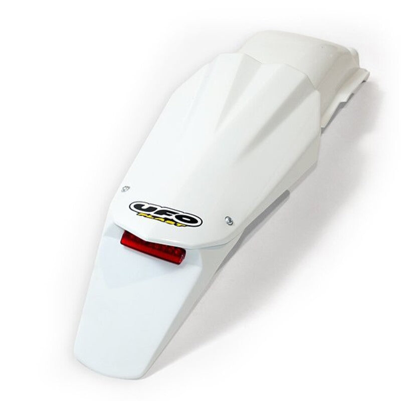 Guardabarros trasero con piloto UFO Husqvarna blanco HU03314-041 UFO HU03314-041