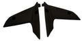 Plásticos laterales de radiador inferiores UFO Husqvarna negro HU03325-001 UFO HU03325#001