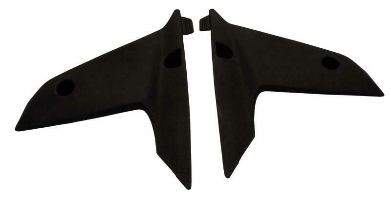 Plásticos laterales de radiador inferiores UFO Husqvarna negro HU03325-001 UFO HU03325#001