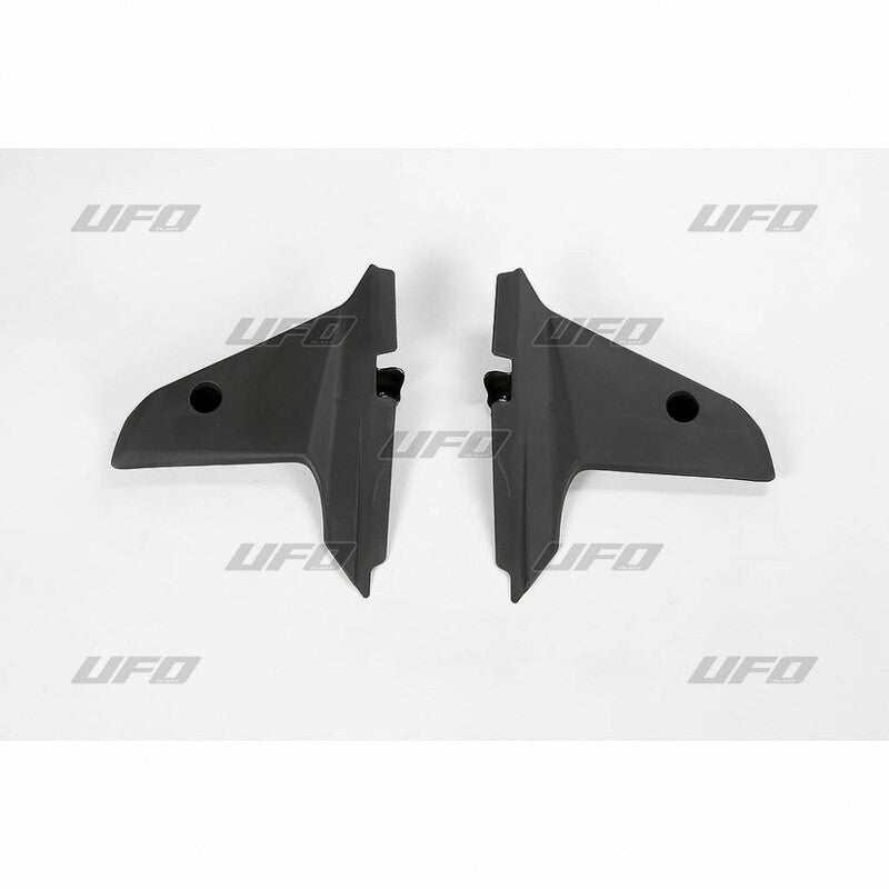 Plásticos laterales de radiador inferiores UFO Husqvarna negro HU03335-001 UFO HU03335#001