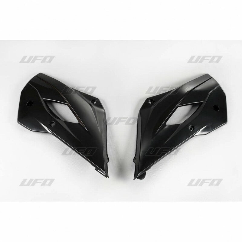 Plásticos laterales de radiador UFO negro Husqvarna TC85 UFO HU03379#001