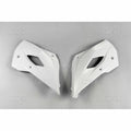 Plásticos laterales de radiador UFO blanco Husqvarna TC85 UFO HU03379#041