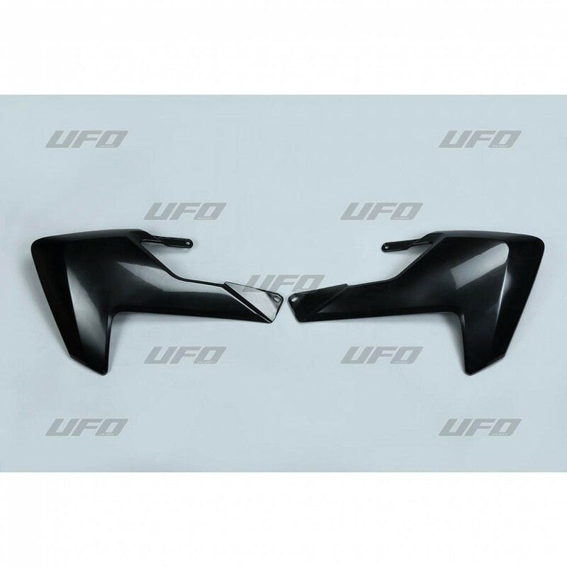 Plásticos laterales de radiador UFO negro Husqvarna TC85 UFO HU03384#001
