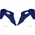 Plásticos laterales de radiador UFO azul Husqvarna FC/TC UFO HU03390#087