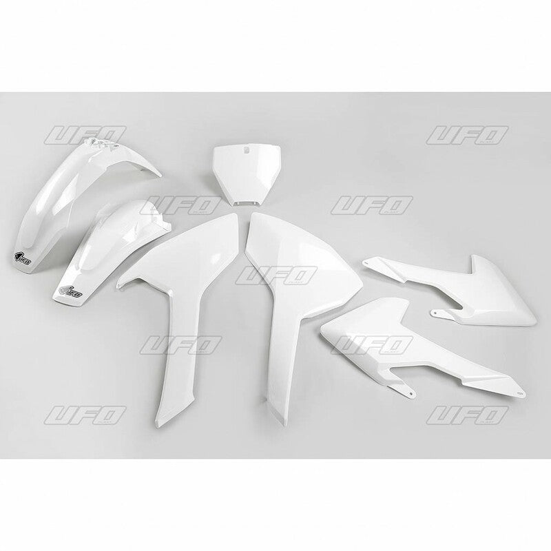 Kit plástica completo UFO Husqvarna color blanco HUKIT616-041 UFO HUKIT616@041