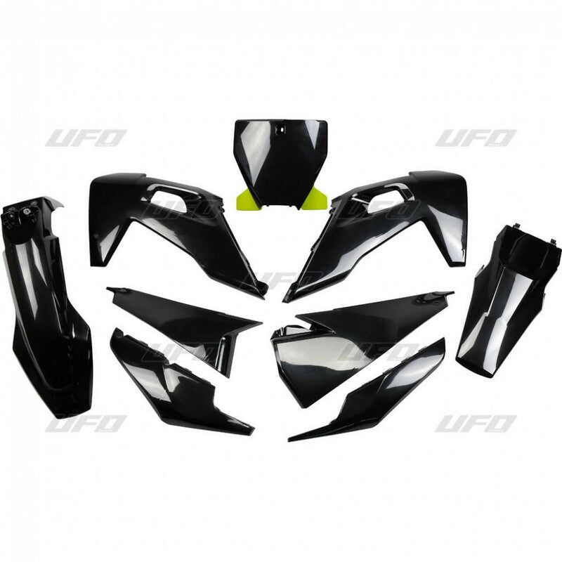 Kit plástica completo UFO negro - Husqvarna TC/FC UFO HUKIT622@001