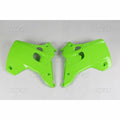 Tapas de radiador UFO Verde Kawasaki KX125 / 250 UFO KA02744#026