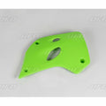 Plásticos laterales de radiador UFO Kawasaki verde KA02759-026 UFO KA02759#026