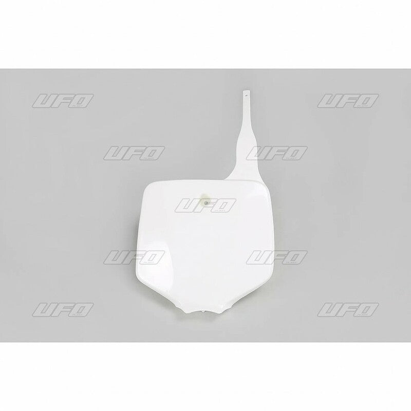 Portanúmeros delantero UFO Kawasaki blanco KA03732-047 UFO KA03732#047