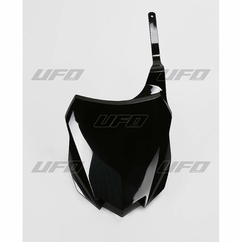 Portanúmeros delantero UFO Kawasaki negro KA04724-001 UFO KA04724#001