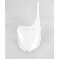 Portanúmeros delantero UFO Kawasaki blanco KA04724-047 UFO KA04724#047