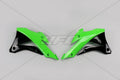 Plásticos laterales de radiador UFO Kawasaki original KA04728-999 UFO KA04728#999