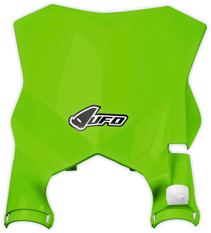 Portanumeros delantero UFO Stadium Kawasaki verde fluor KA04746-AFLU UFO KA04746#AFLU