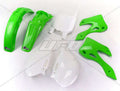 Kit de Plástica UFO OEM Color Green / Blanco Kawasaki KX125 / 250 UFO KAKIT200@999