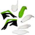 Kit de Plástica UFO OEM Color Green / Blanco / Negro Kawasaki KX86 UFO KAKIT220@999