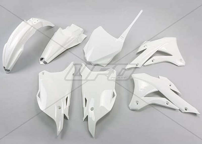 Kit plástica completo Kawasaki blanco KAKIT222-047 UFO KAKIT222@047