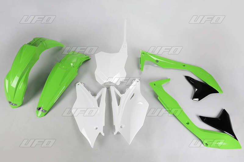 Kit plástica completo UFO Kawasaki color original KAKIT223-999 UFO KAKIT223@999